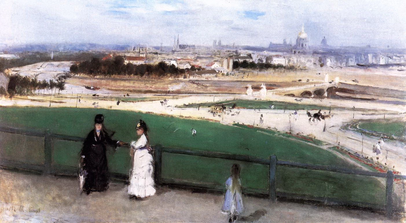 Veduta di Parigi dal Trocadéro - Museun of Art, Santa Barbara
